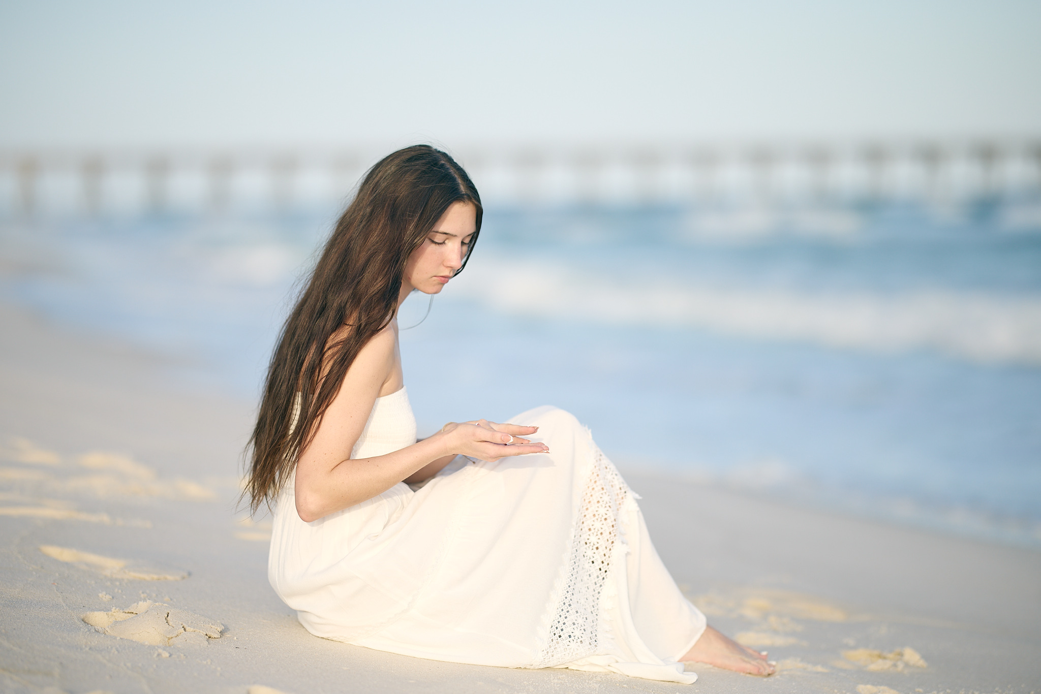 Kaitlyn Senior Photoshoot at Pensacola Beach